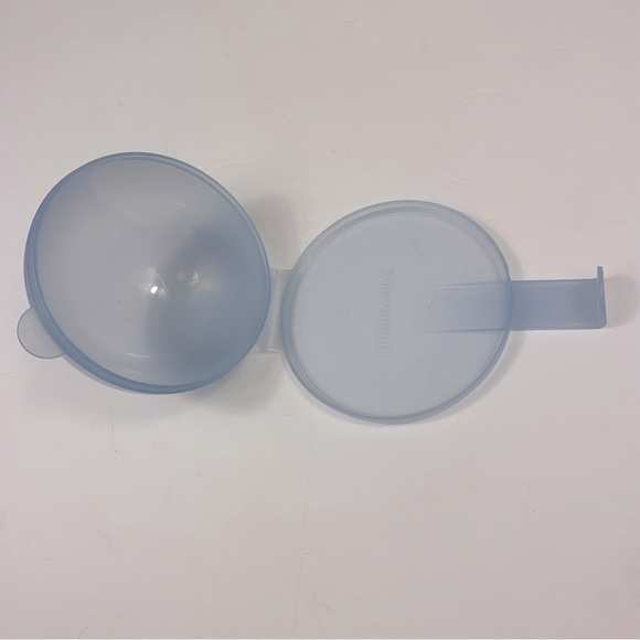 Tupperware ”Forget me not” Blue Onion Keeper - Picture 4 of 9